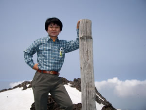 七高山にて