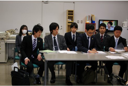 2012年4月20日 提訴後の記者会見
