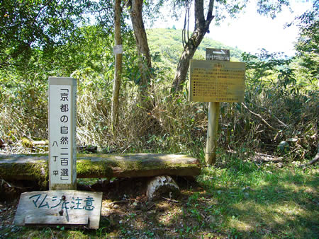 京都の自然２００選・八丁平